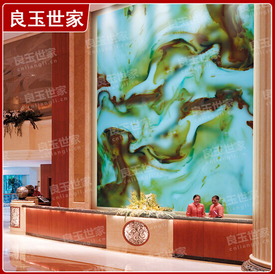 我国玉石背景